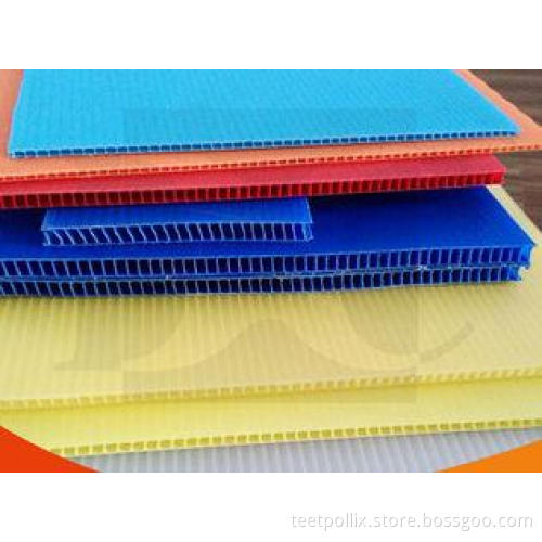 PP 96" x 48' UV Printing Corona Treatment Corrugated Plasti